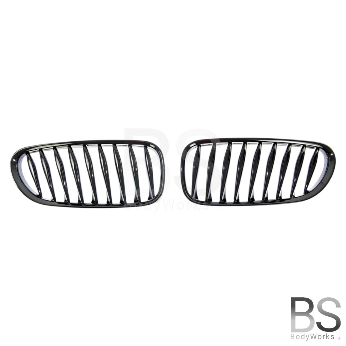 Nieren - BMW Z4 E85 / E86 - Hoogglans Zwart | 2003 - 2009 - Beamerstyling.nl