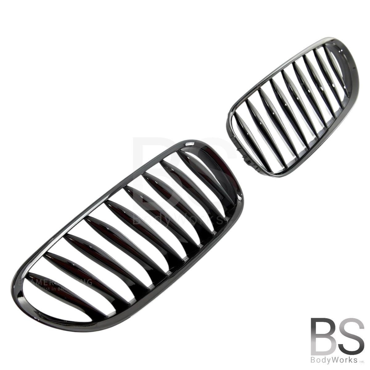 Nieren - BMW Z4 E85 / E86 - Hoogglans Zwart | 2003 - 2009 - Beamerstyling.nl