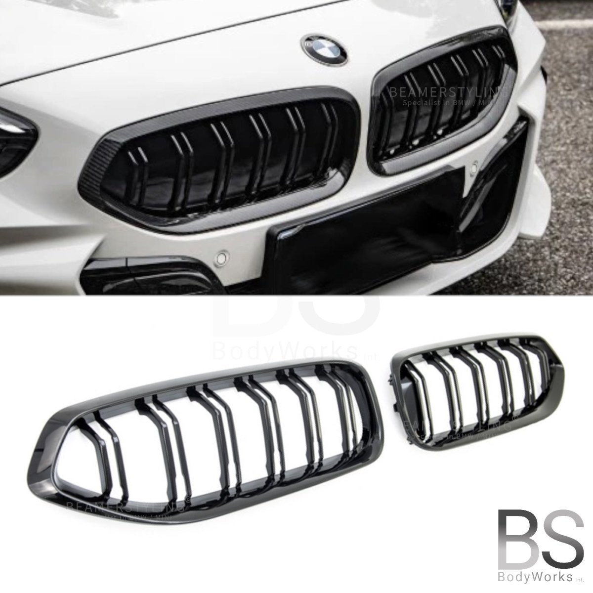 Nieren - BMW Z4 G29 - M Look - Hoogglans Zwart | 2018 - 2022 - Beamerstyling.nl