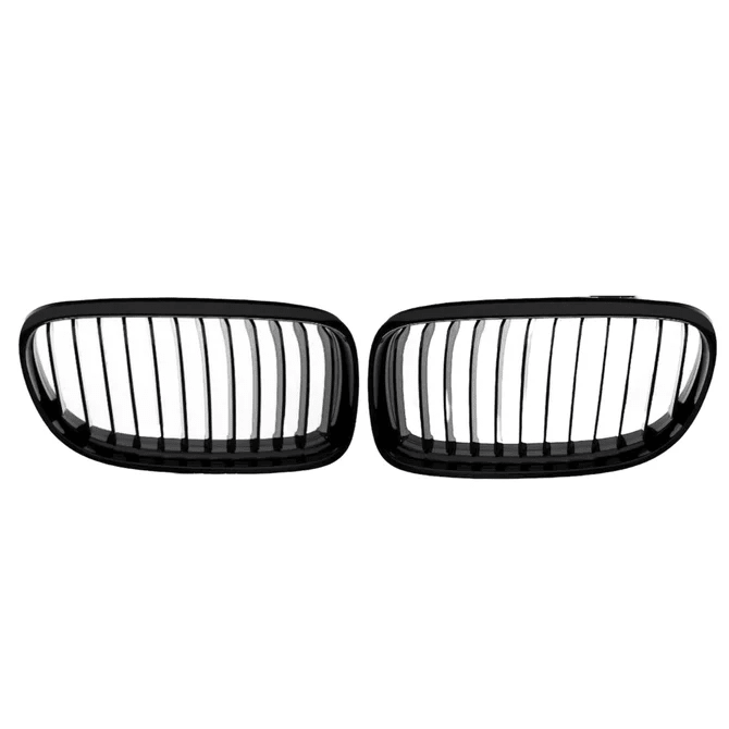 Nieren / Grill Delen Glanzend Zwart BMW 3 Serie E90 / E91 2008 - 2013 - Beamerstyling.nl