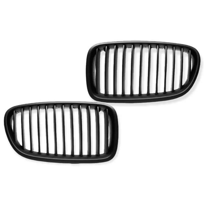 Nieren / Grill Delen Mat Zwart BMW 5 Serie F10 / F11 - Beamerstyling.nl