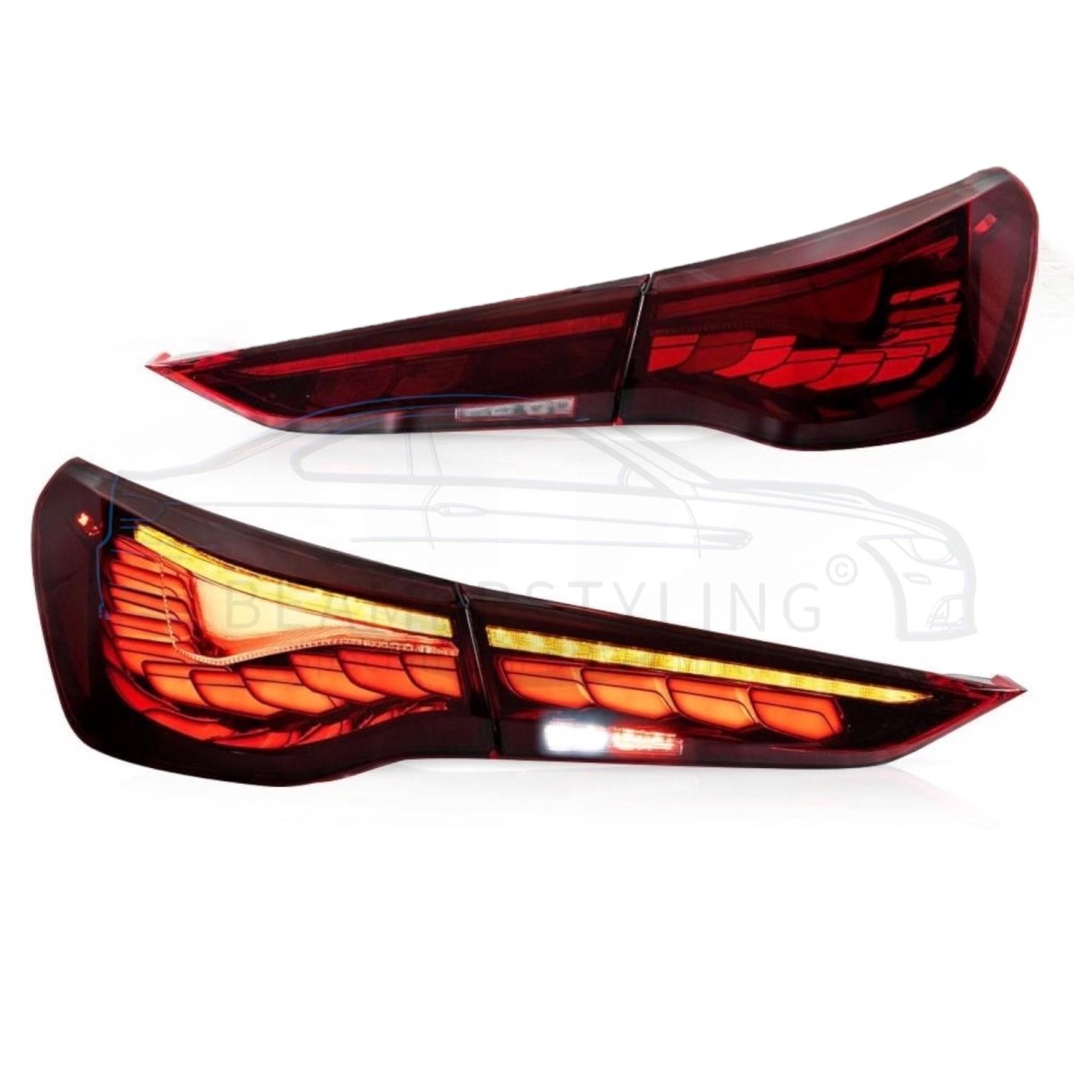 OLED Achterlichten - BMW G22 / G23 / G26 - Rood | 2020+ - Beamerstyling.nl