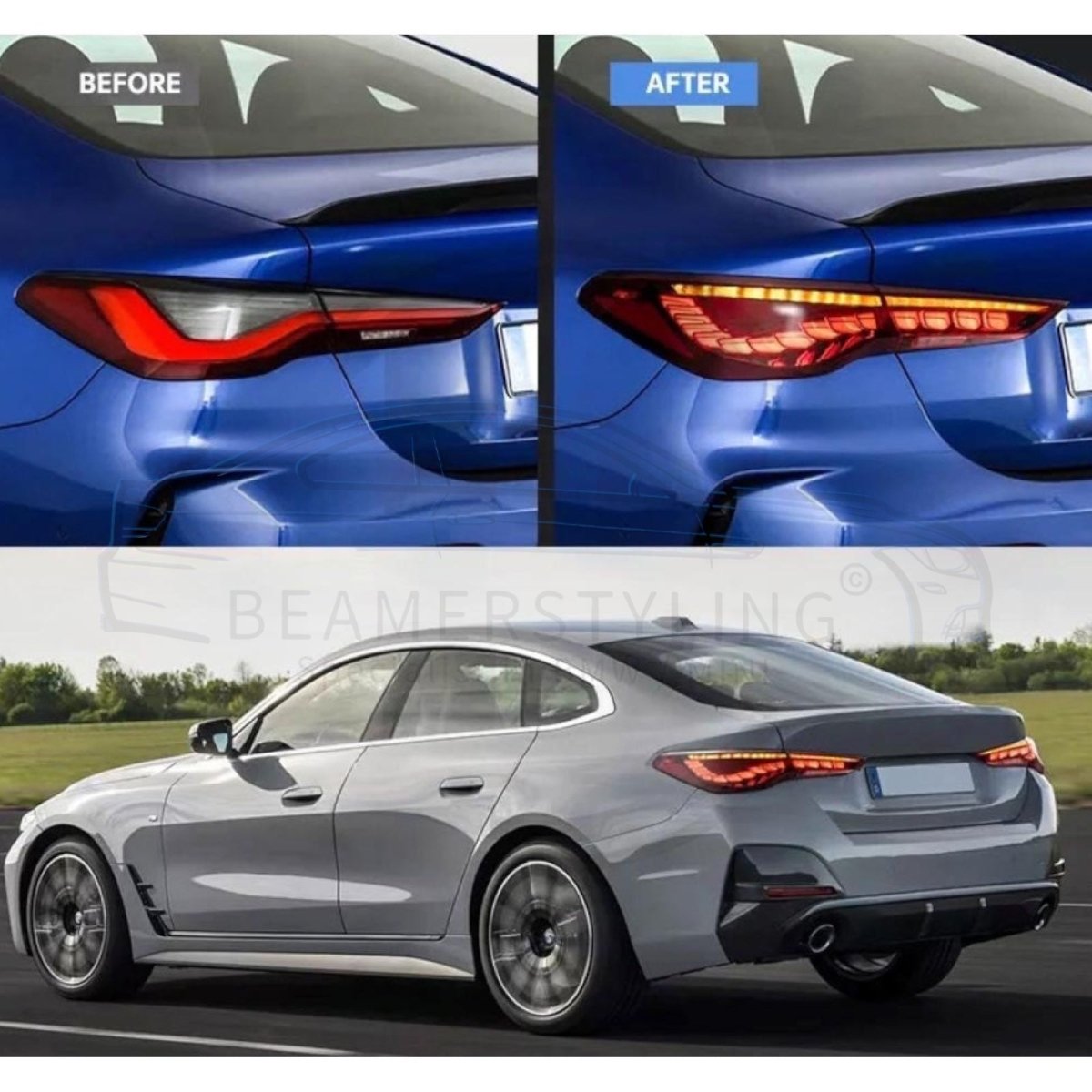 OLED Achterlichten - BMW G22 / G23 / G26 - Rood | 2020+ - Beamerstyling.nl