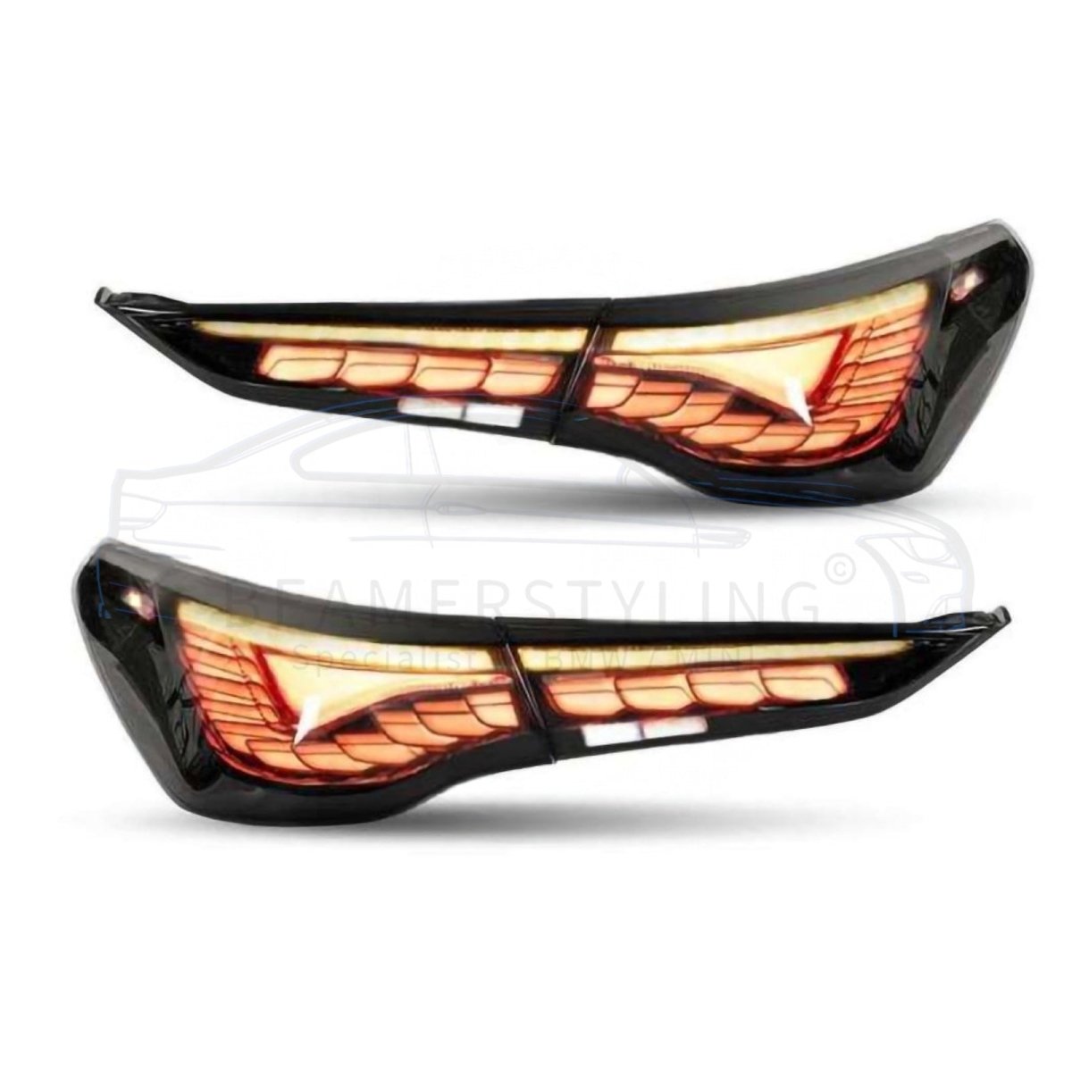 OLED Achterlichten - BMW G22 / G23 / G26 - Smoke | 2020+ - Beamerstyling.nl