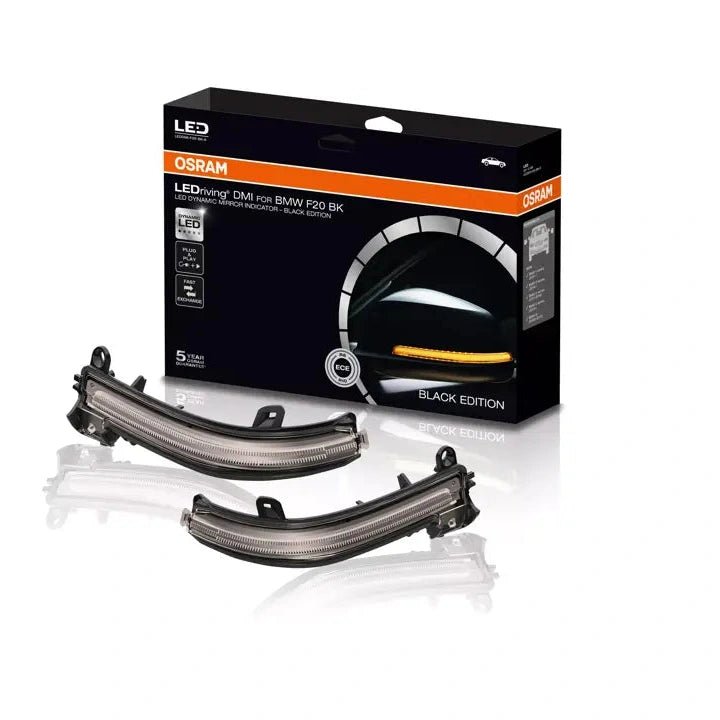 Osram Knipperlichten - BMW F20 / F22 / F30 / F32 / F36 / E84 - In Spiegels - Dynamisch LED | Smoke - Beamerstyling.nl