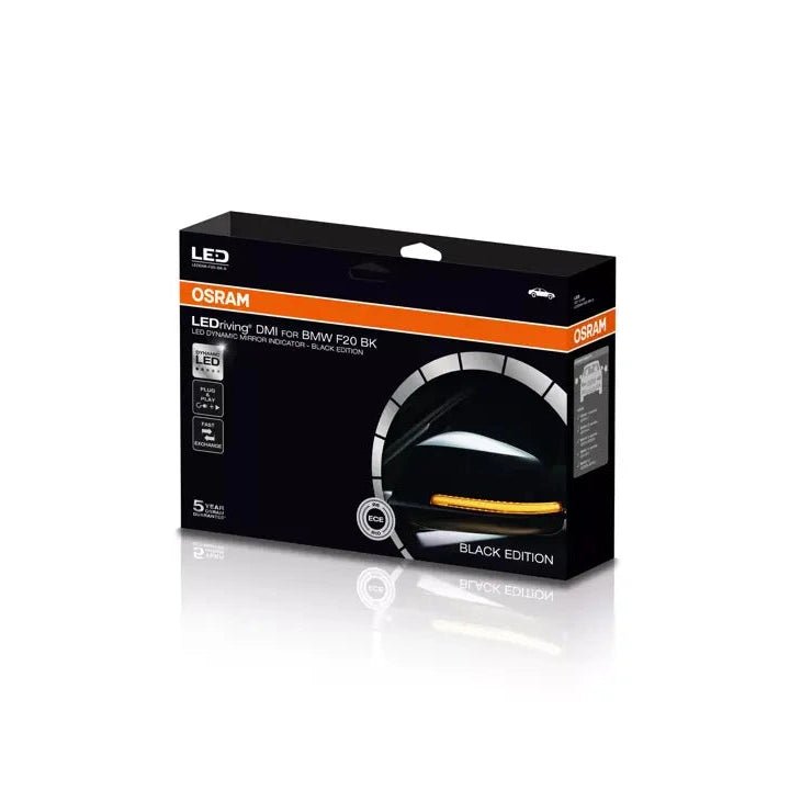 Osram Knipperlichten - BMW F20 / F22 / F30 / F32 / F36 / E84 - In Spiegels - Dynamisch LED | Smoke - Beamerstyling.nl