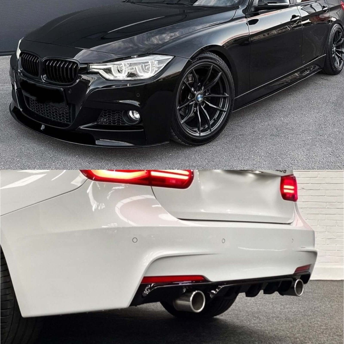 Performance Pakket - BMW 3 Serie F30 / F31 - 335i/340i - Hoogglans Zwart | 12 - 19 - Beamerstyling.nl