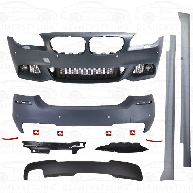 Bumper Pakket - BMW F10 Sedan - M Pakket Look - Met PDC | 2010-2013