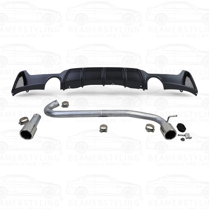 Conversiekit V6 - BMW F32 / F33 / F36 - 440I M Performance Look - 425/428/430 | Mat Zwart