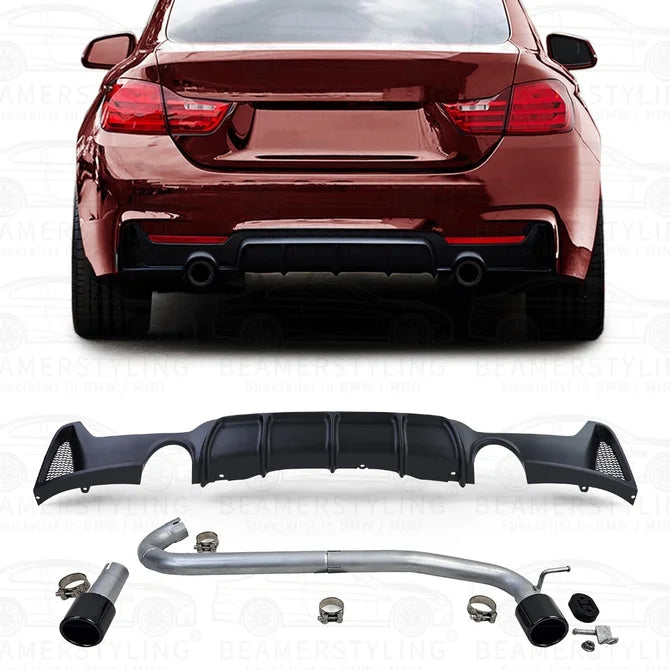 Conversiekit V5 - BMW F32 / F33 / F36 - 440I M Performance Look - 425/428/430 | Mat Zwart