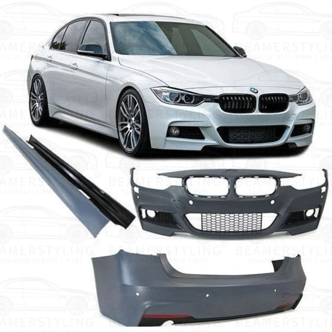 Bumper Pakket - BMW 3 Serie F30 Sedan - M Pakket Look - PDC Rondom | 12-15
