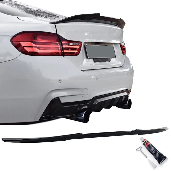 Psm Style Spoiler - BMW F32 Coupé - Hoogglans Zwart | 13 - 21 - Beamerstyling.nl