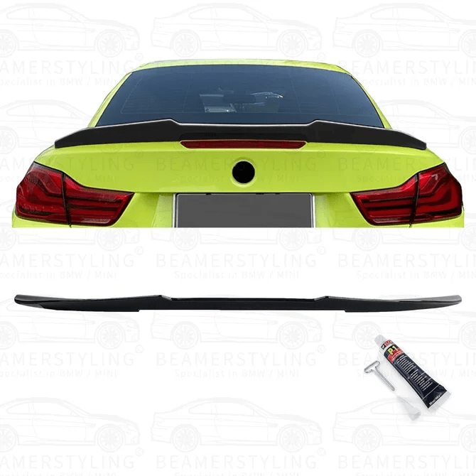 Psm Style Spoiler - BMW F33 Cabrio - Hoogglans Zwart | 13 - 21 - Beamerstyling.nl