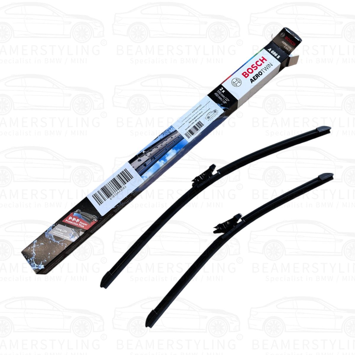 Ruitenwisser Bladen - BMW F20/F21 - F22/F23 - F87 M2 - Origineel Bosch | 61615A43583 - Beamerstyling.nl