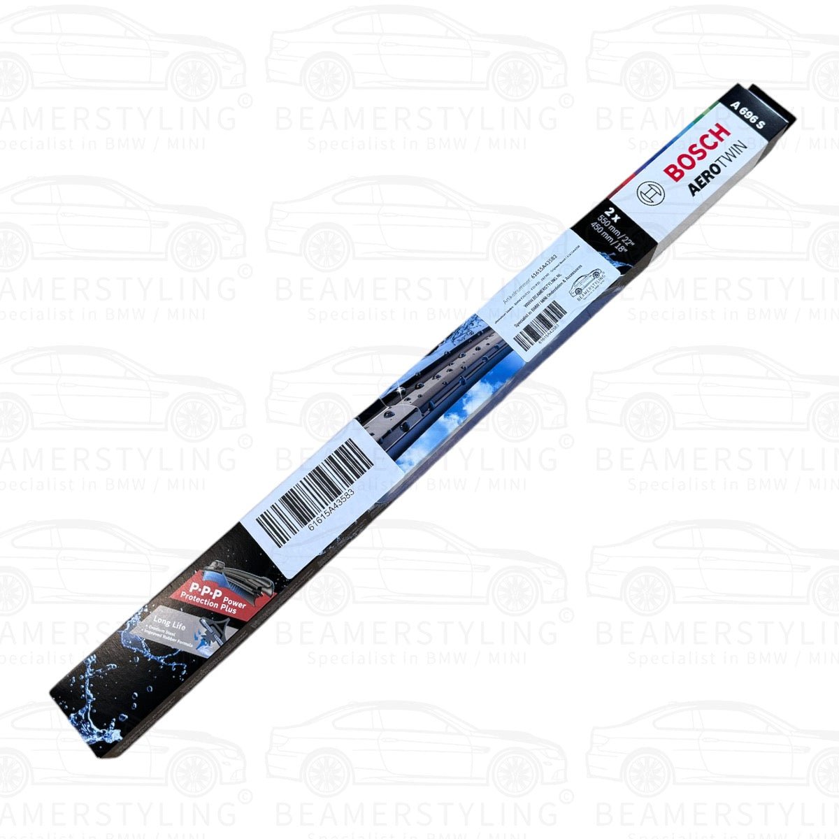 Ruitenwisser Bladen - BMW F20/F21 - F22/F23 - F87 M2 - Origineel Bosch | 61615A43583 - Beamerstyling.nl