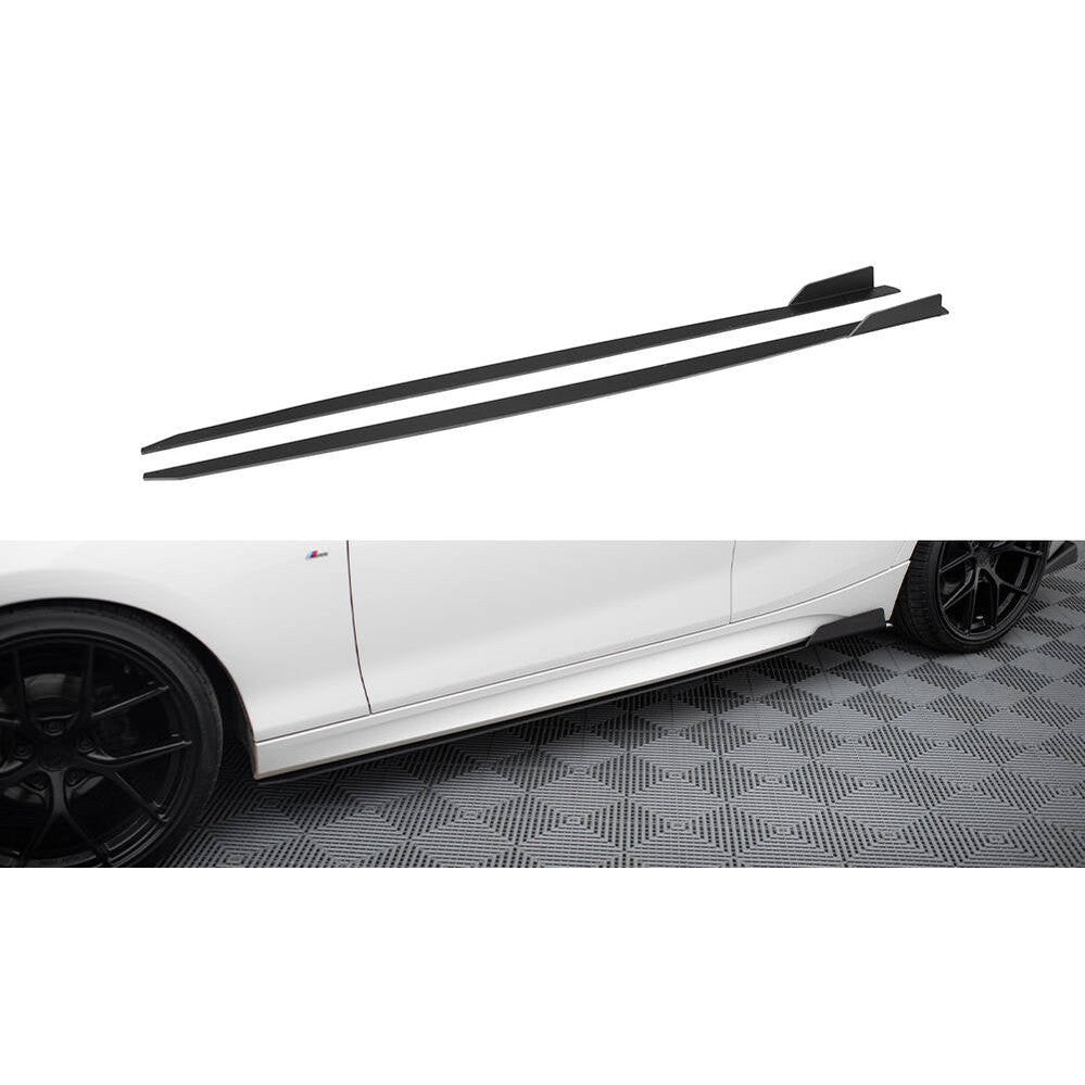 Side Skirt Extensions - BMW 1 Serie F21 - Racing - Maxton Design | 2011 - 2019 - Beamerstyling.nl