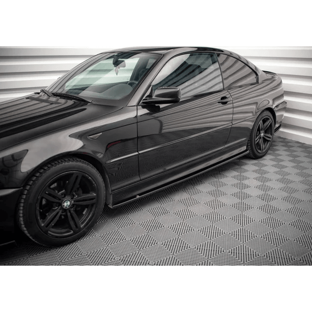 Side Skirt Extensions - BMW E46 Coupé / Cabrio - M Pakket - Maxton Design - Beamerstyling.nl