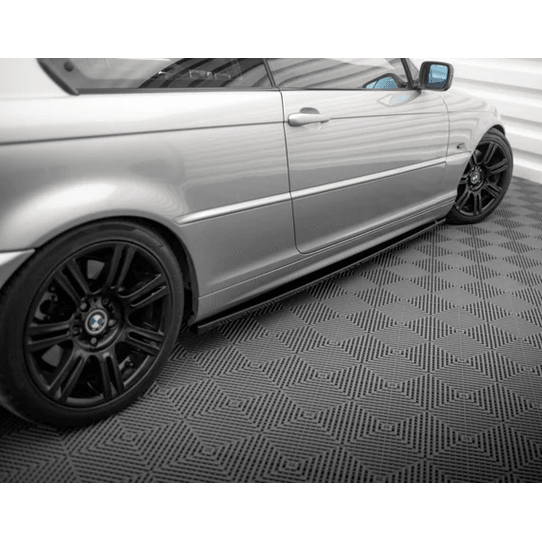 Side Skirt Extensions - BMW E46 Coupé / Cabrio - Maxton Design | 99 - 03 - Beamerstyling.nl