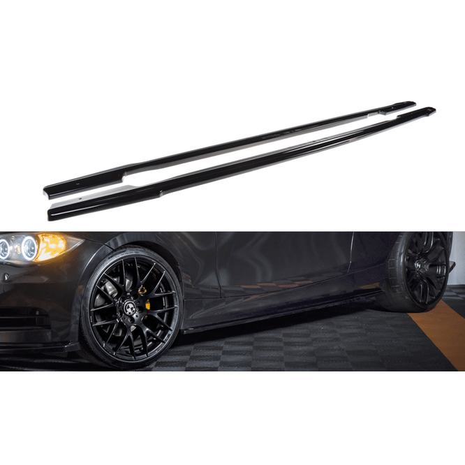 Side Skirt Extensions - BMW E81 / E82 / E88 - M Pakket - Maxton Design | 07 - 12 - Beamerstyling.nl