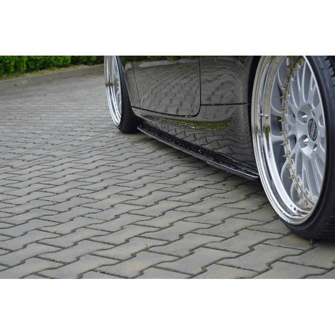 Side Skirt Extensions - BMW E92 / E93 - M Pakket - Maxton Design | 06-14 — Glanzend Zwart - Beamerstyling.nl