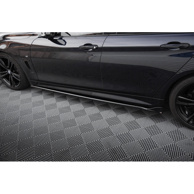 Side Skirt Extensions - BMW F36 Gran Coupé - M Pakket - Maxton Design - Beamerstyling.nl