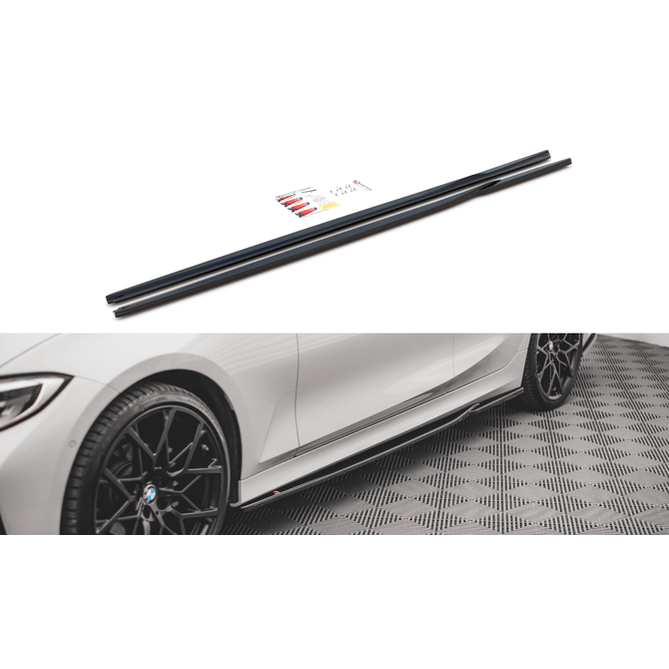 Side Skirt Extensions - BMW G20 / G21 - Maxton Design | 2019 - 2022 - Beamerstyling.nl