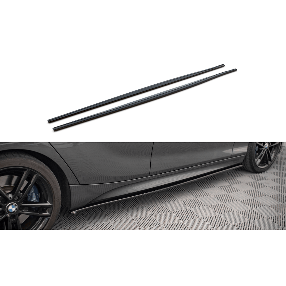 Side Skirt Extensions V1 - BMW 1 Serie F20 - Maxton Design | 11-19 - Beamerstyling.nl