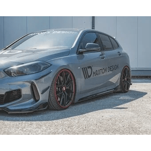 Side Skirt Extensions V3 - BMW F40 - Hoogglans Zwart - Maxton Design - Beamerstyling.nl