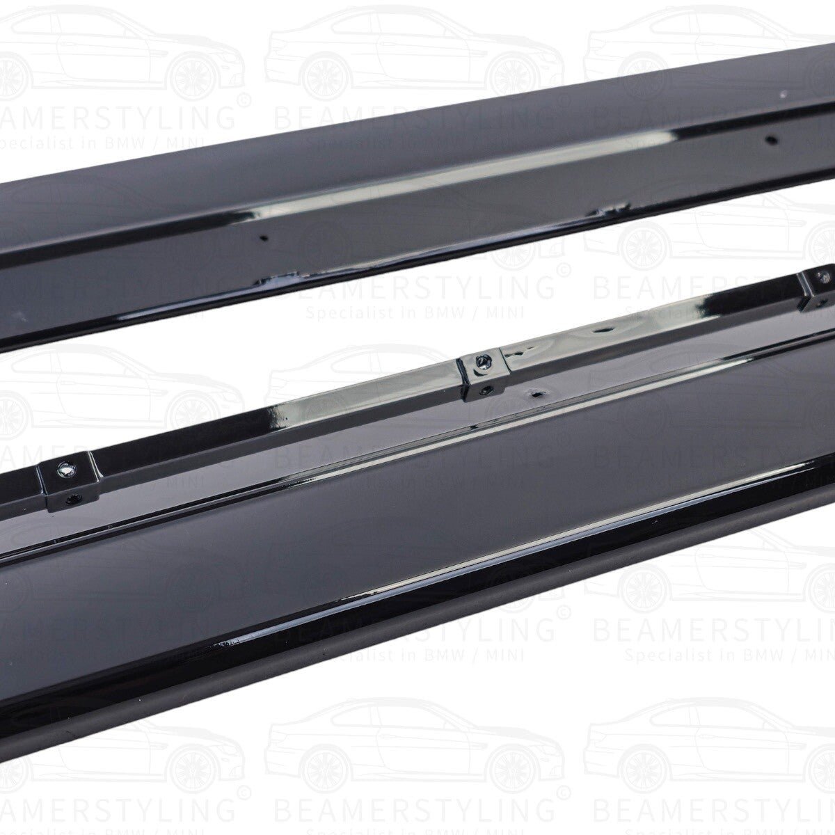 Side skirts extensions - BMW 5 Serie G30 / G31 - Hoogglans zwart | 17 - 23 - Beamerstyling.nl