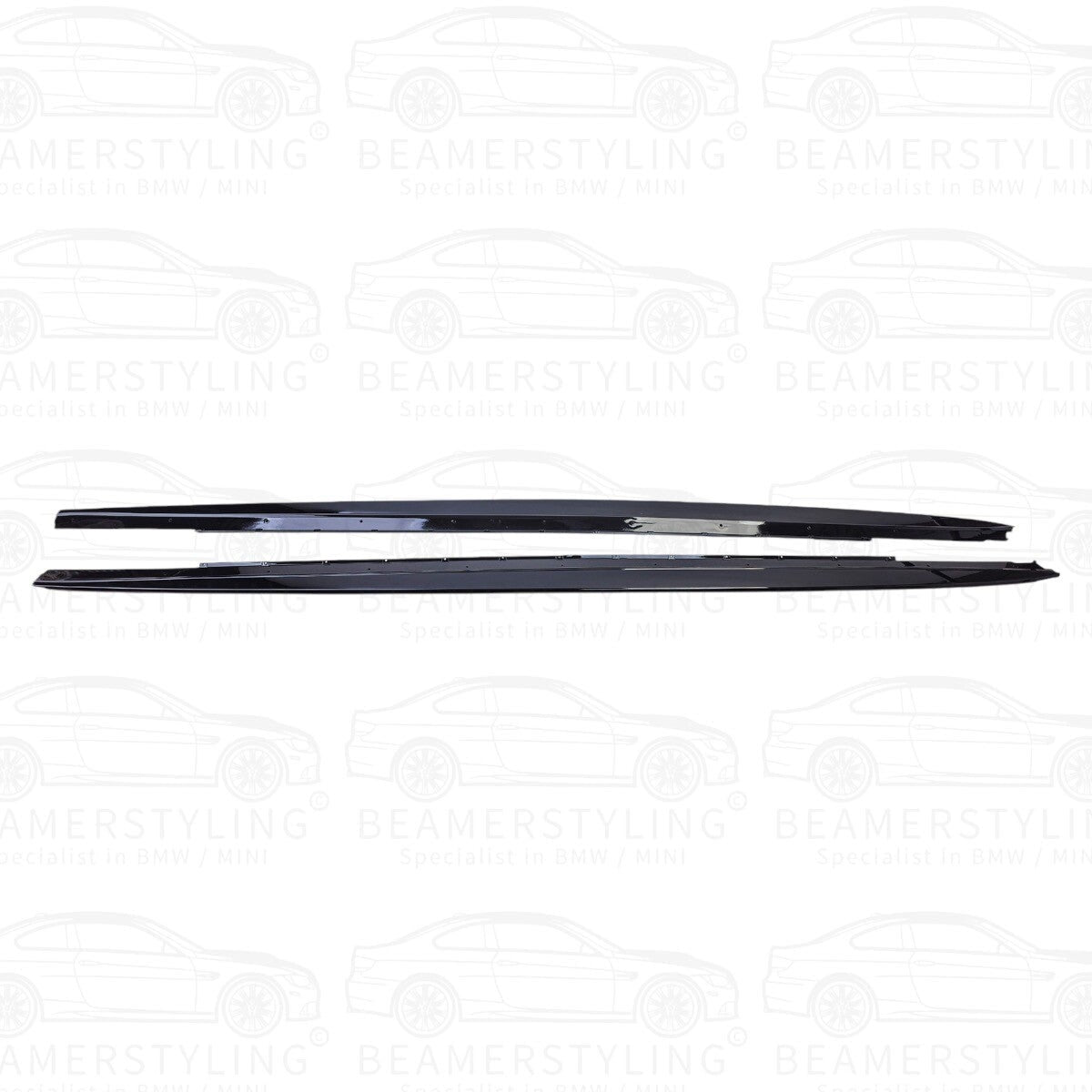 Side skirts extensions - BMW 5 Serie G30 / G31 - Hoogglans zwart | 17 - 23 - Beamerstyling.nl