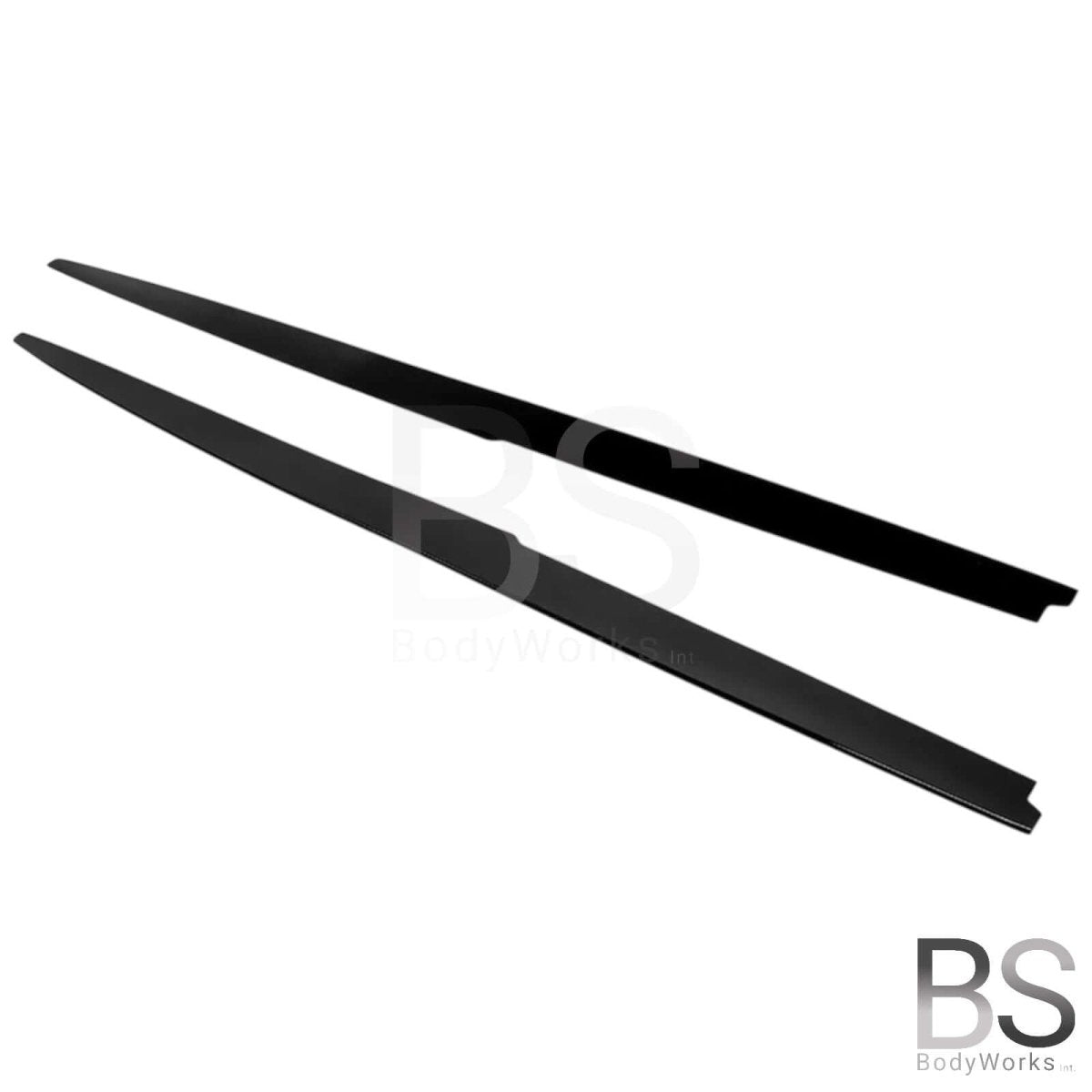 Side Skirts Extensions - BMW E60 / E61 - M Pakket - Hoogglans Zwart | 03 - 10 - Beamerstyling.nl