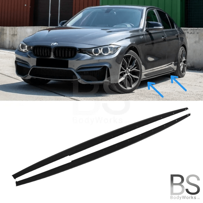 Side Skirts Extensions - BMW F30 / F31 - Voor M Pakket | 2012 - 2019 - Beamerstyling.nl