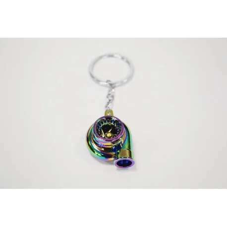 Sleutelhanger - Turbo - Diverse Kleuren - Met Draaiende Turbine — Neo - Beamerstyling.nl