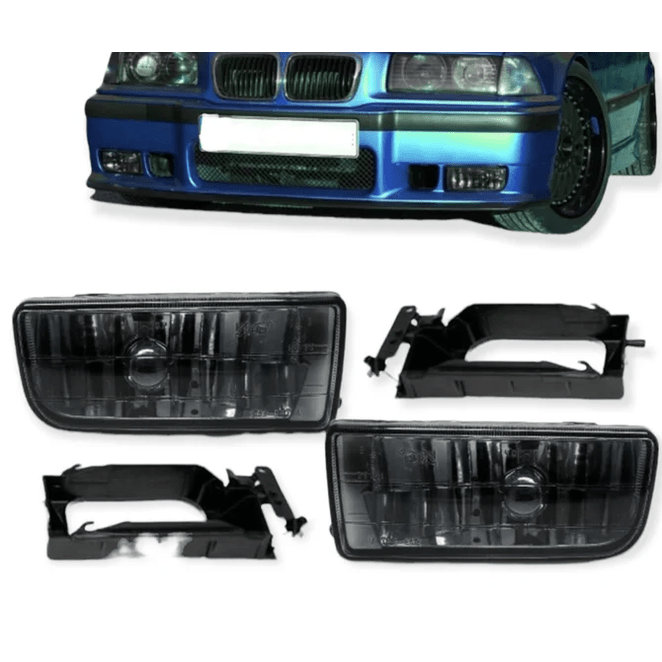 Smoke Mistlampen - BMW 3 Serie E36 - Beugels + Lampen | 1990-2000 - Beamerstyling.nl