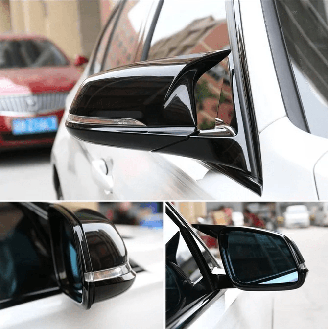 Spiegelkappen - BMW 1 Serie F40 - M Look - Hoogglans Zwart - Beamerstyling.nl