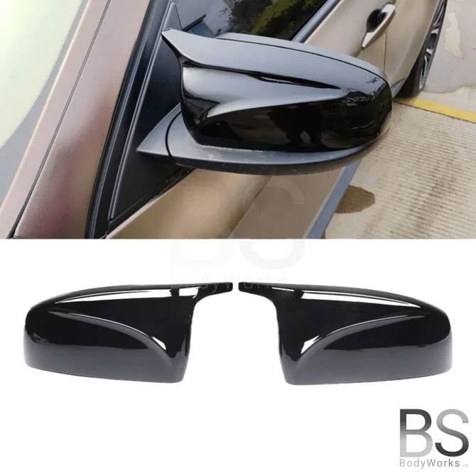 Spiegelkappen - BMW E70 / E71 - M Look - Hoogglans Zwart | 2007 - 2014 - Beamerstyling.nl