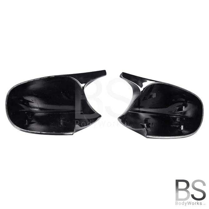Spiegelkappen - BMW E81 / E87 - M Look - Hoogglans Zwart | 2007 - 2012 - Beamerstyling.nl