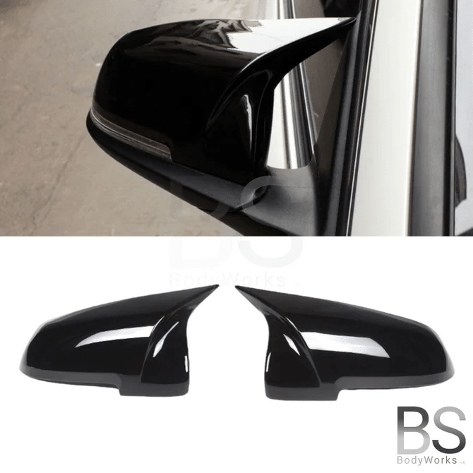 Spiegelkappen - BMW F10 / F11 - M Look - Hoogglans Zwart | 2013 - 2017 - Beamerstyling.nl