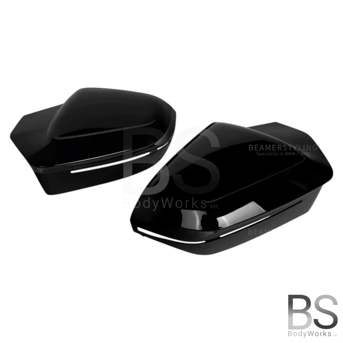 Spiegelkappen - BMW G60 / G61 / G90 / G99 - M Look - Hoogglans Zwart | 23+ - Beamerstyling.nl