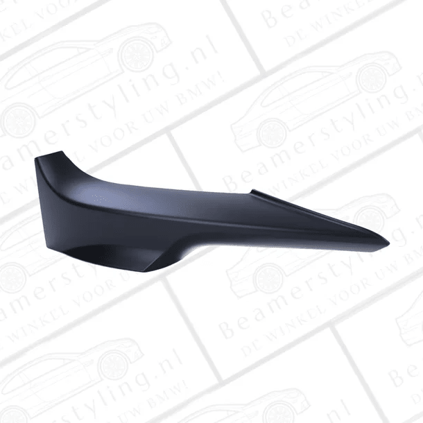 Splitters - BMW E92 / E93 - Voor M Pakket - Mat Zwart | 2006-2010 - Beamerstyling.nl