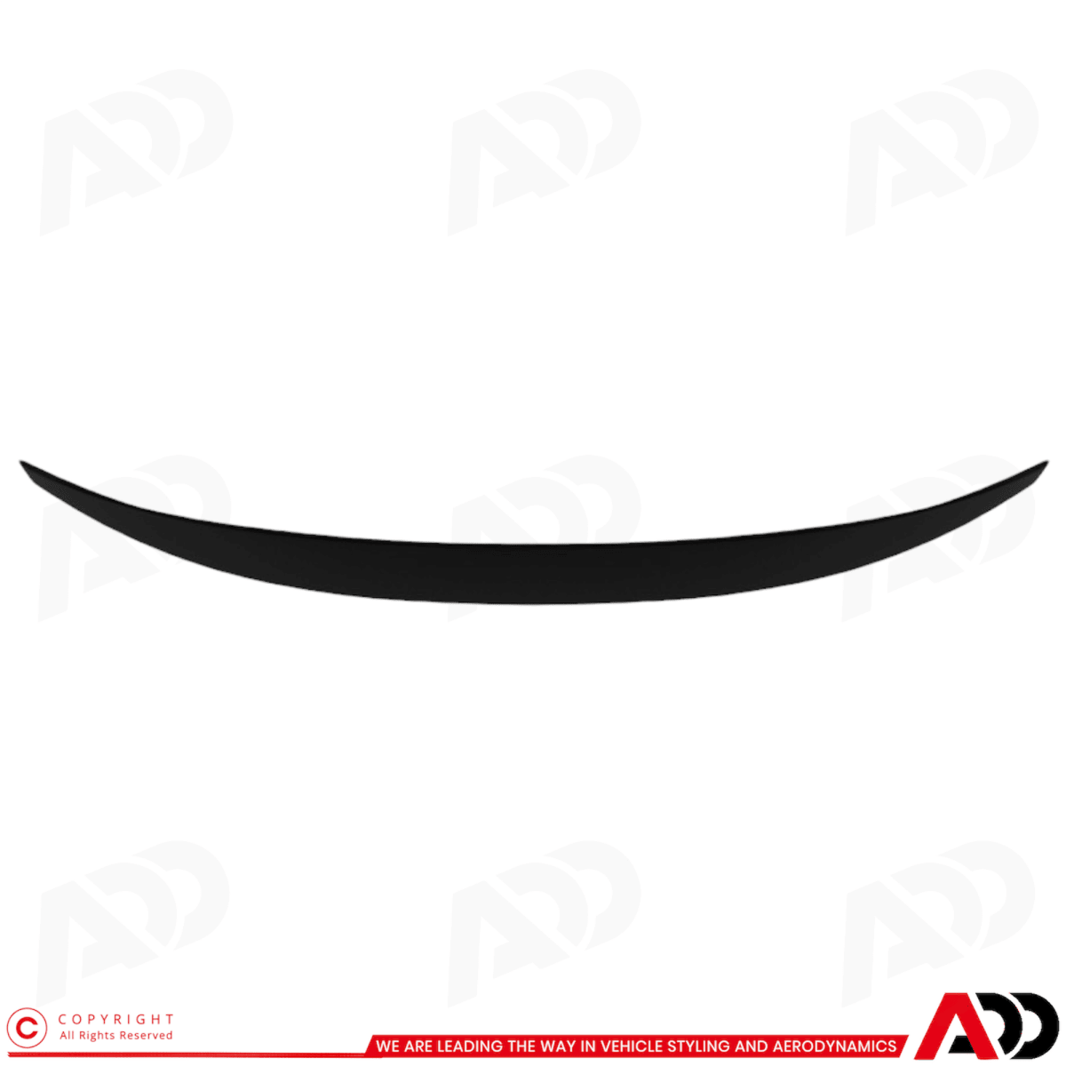 Spoiler - BMW F36 Gran Coupé - M Performance look V2 - Hoogglans zwart | 14 - 21 - Beamerstyling.nl
