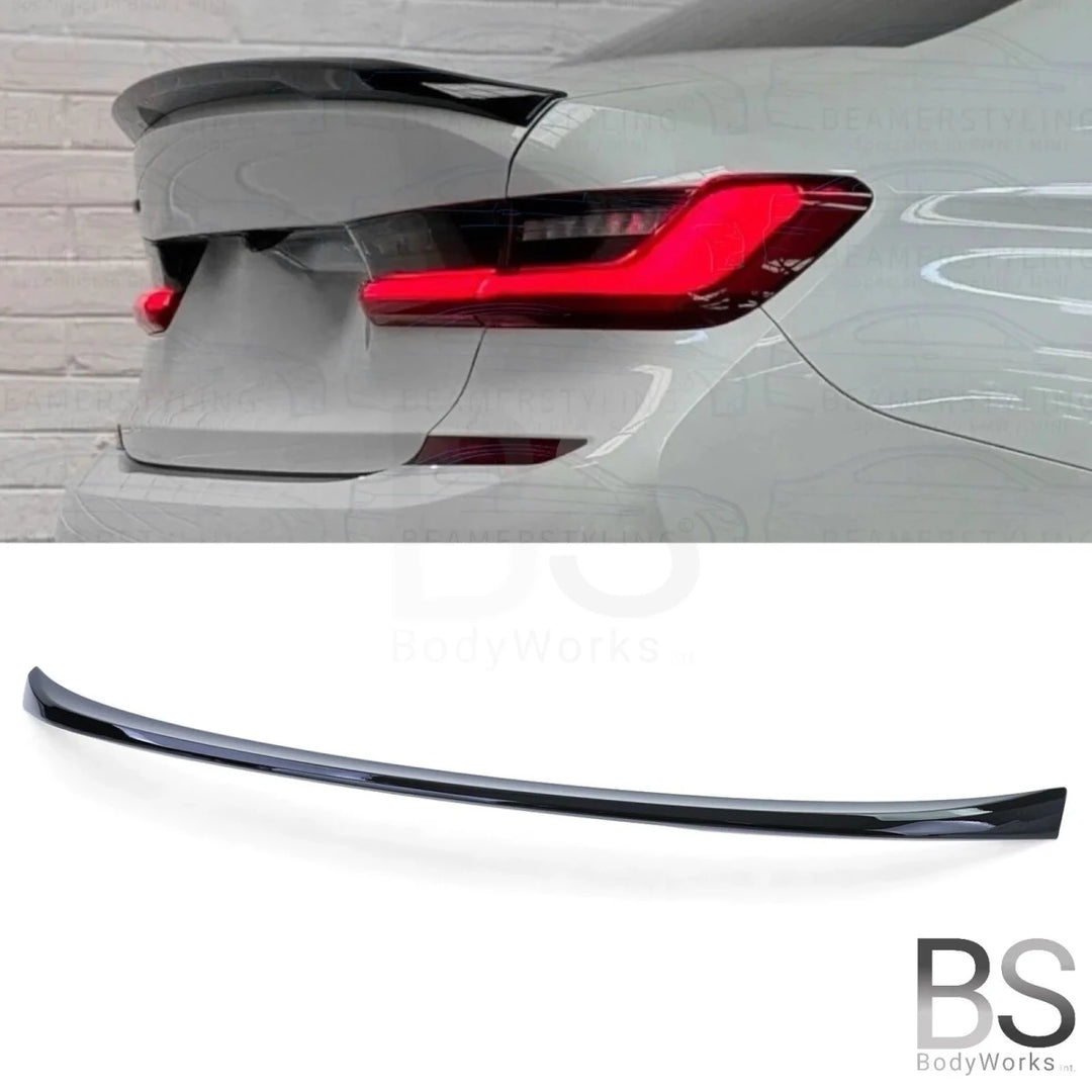 Spoiler - BMW G20 Sedan - M Performance look - Hoogglans zwart | 19 - 25 - Beamerstyling.nl
