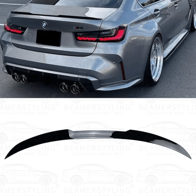 Spoiler - BMW G20 Sedan - M3 Look - Hoogglans Zwart - Beamerstyling.nl