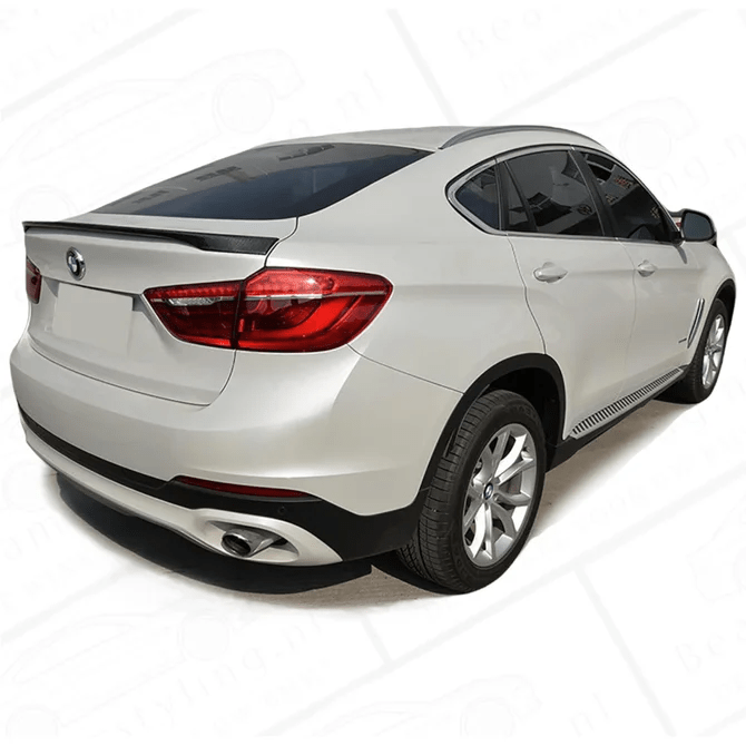 Spoiler - BMW X6 F16 - M Performance Look - Glanzend Zwart | 2014 - 2019 - Beamerstyling.nl