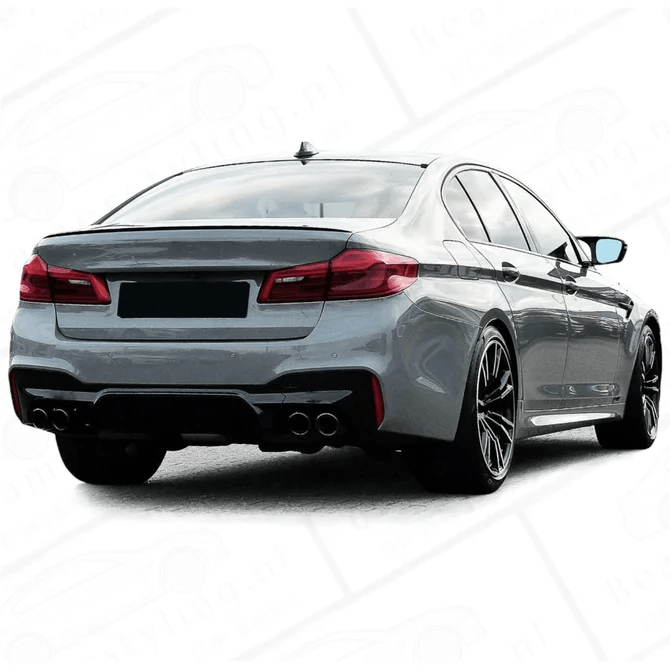 Spoiler Lip - BMW G30 Sedan - M Look - Hoogglans Metallic Zwart - Beamerstyling.nl
