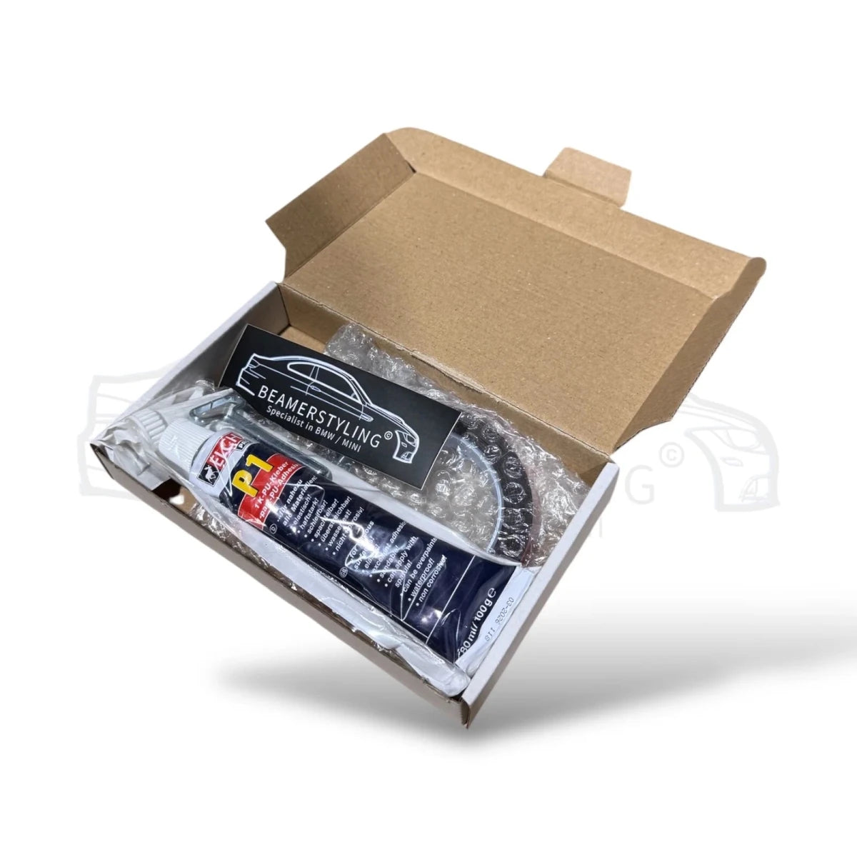 Spoiler Montageset Deluxe - Elch Pro P1 + VHB Tape | Complete set - Beamerstyling.nl