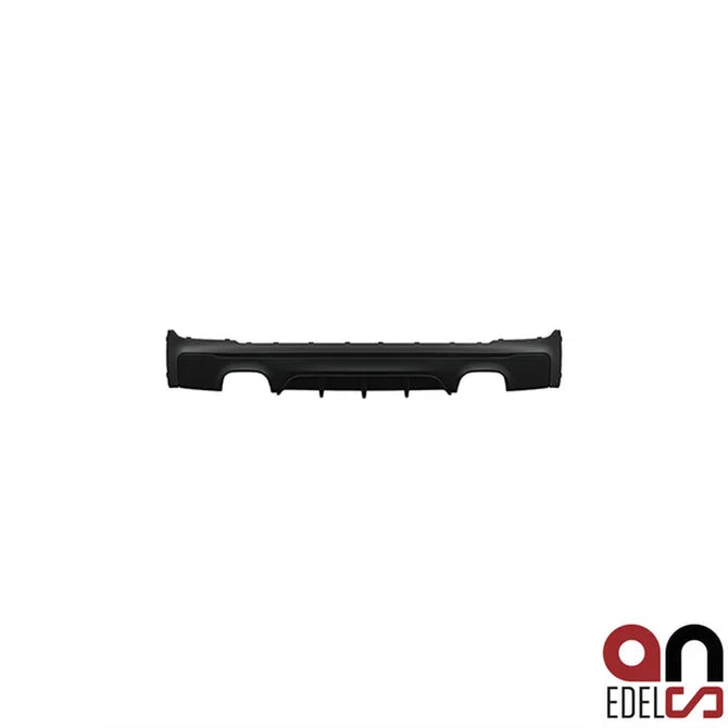 BMW 2 Serie Diffuser M Performance Look 4 Uitlaten Mat Zwart F22 / F23