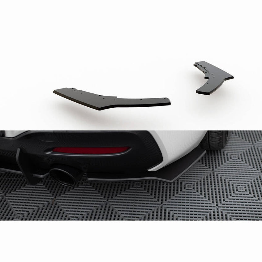 Street Pro Achterbumper Splitters V2 - BMW F20LCI / F21LCI - M Pakket - Maxton Design | 2015 - 2019 - Beamerstyling.nl