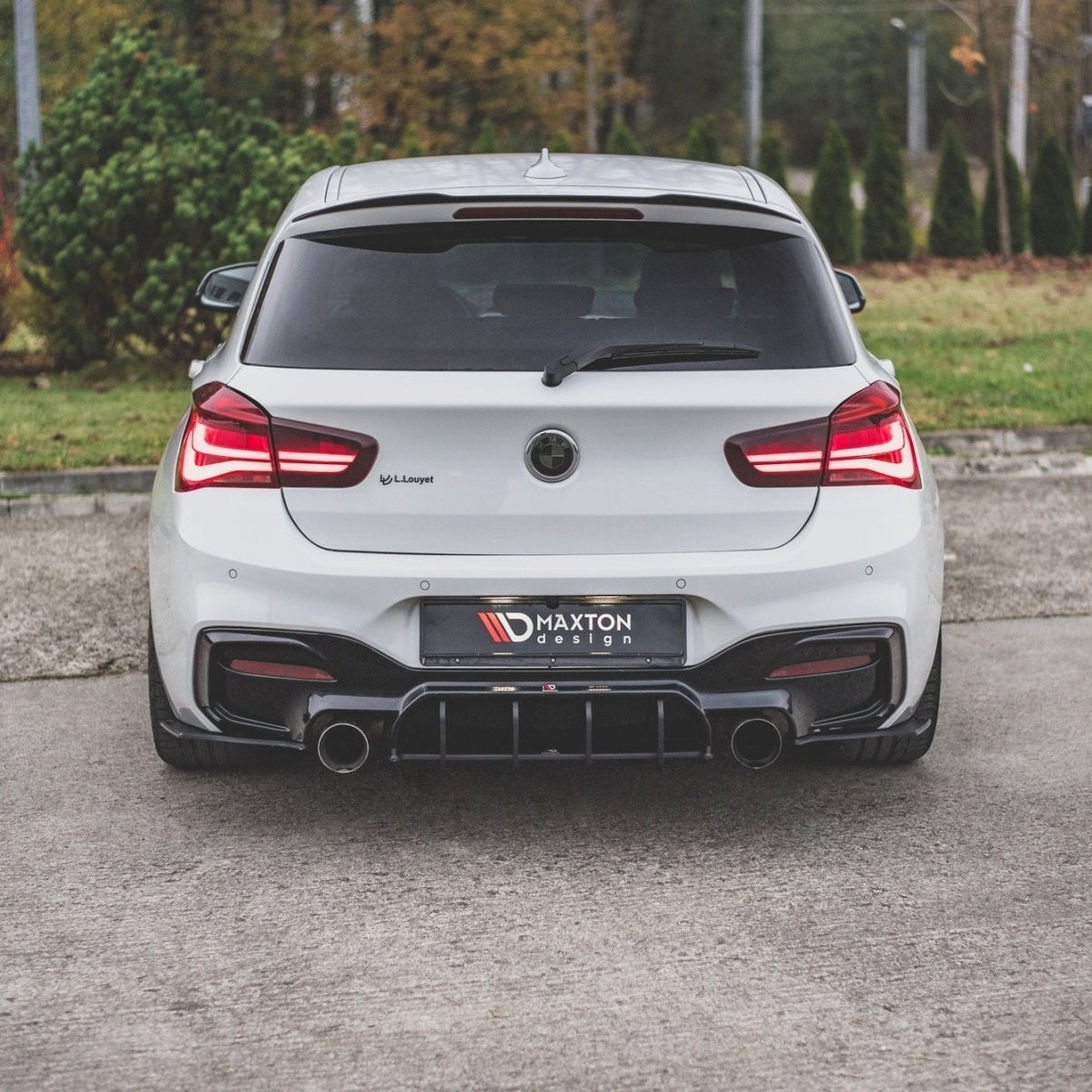 Street Pro Achterbumper Splitters V3 - BMW F20LCI / F21LCI - M Pakket - Maxton Design | 2015 - 2019 - Beamerstyling.nl