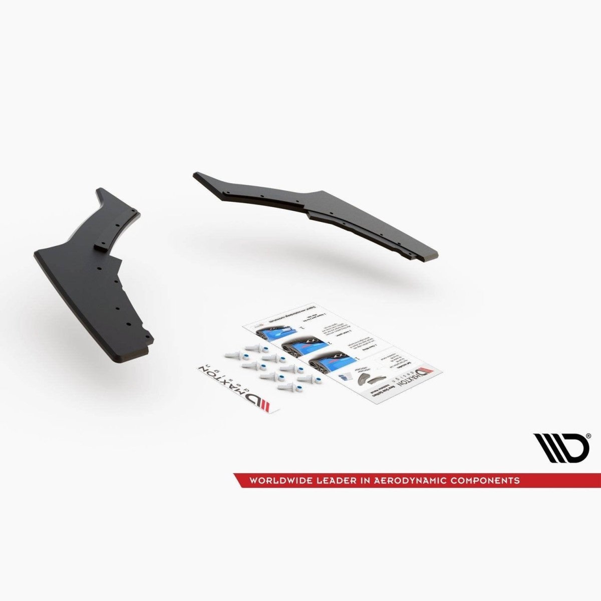 Street Pro Achterbumper Splitters V3 - BMW F20LCI / F21LCI - M Pakket - Maxton Design | 2015 - 2019 - Beamerstyling.nl